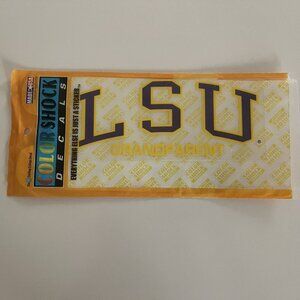 University of Louisiana LSU Tigers Grandparent Car Decal Color Shock USA 6.5 x 3